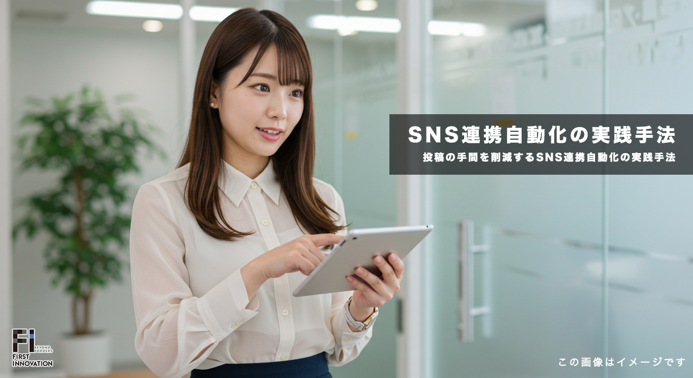 投稿の手間を削減するSNS連携自動化の実践手法