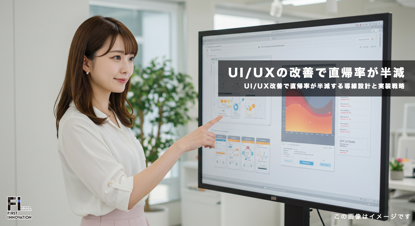 UI/UX改善で直帰率が半減する導線設計と実装戦略