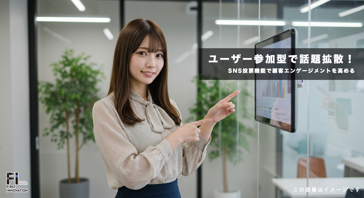 ユーザー参加型で話題拡散!SNS投票機能で顧客エンゲージメントを高める