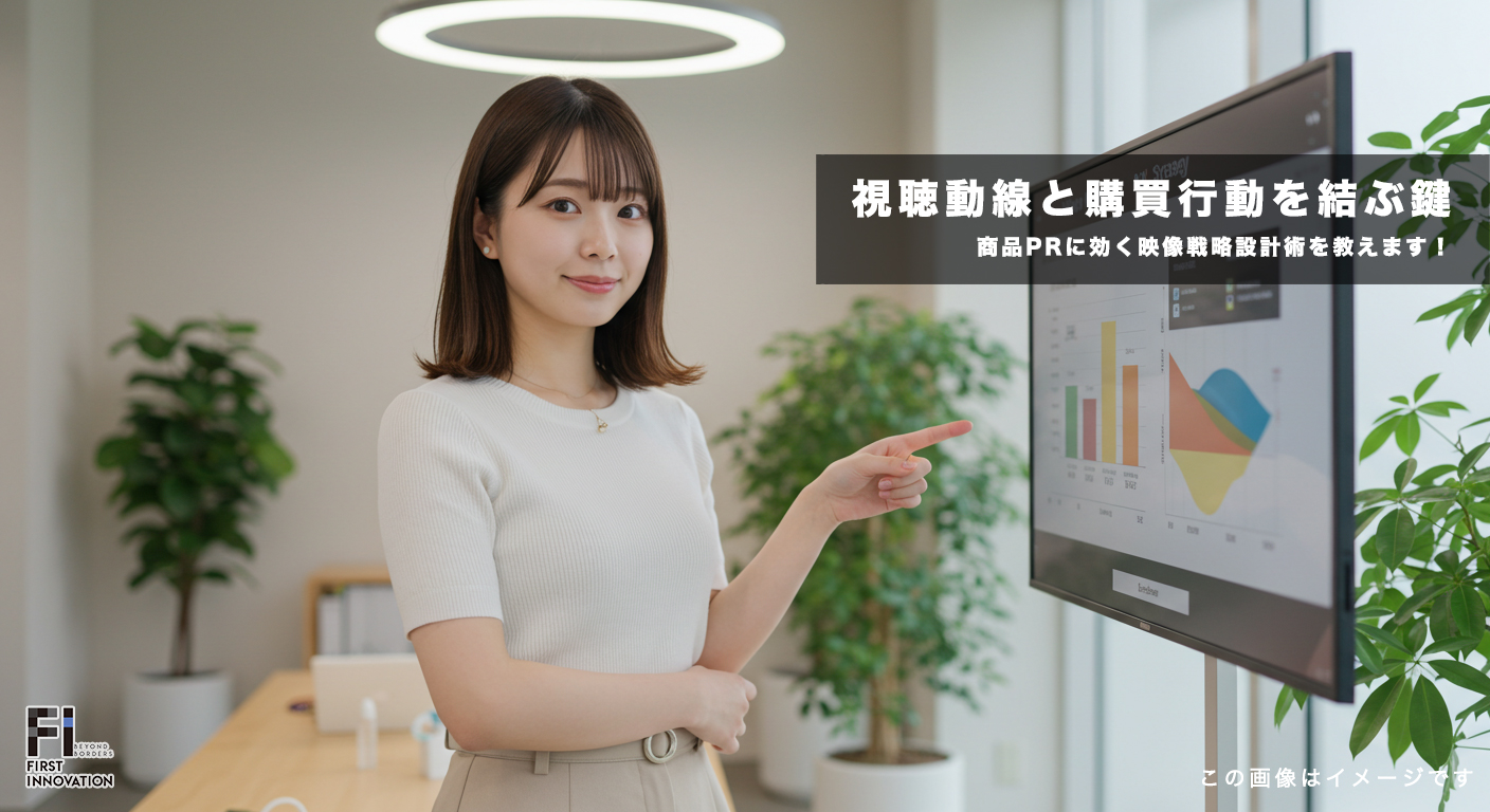 商品PRに効く映像戦略設計術──視聴動線と購買行動を結ぶ鍵