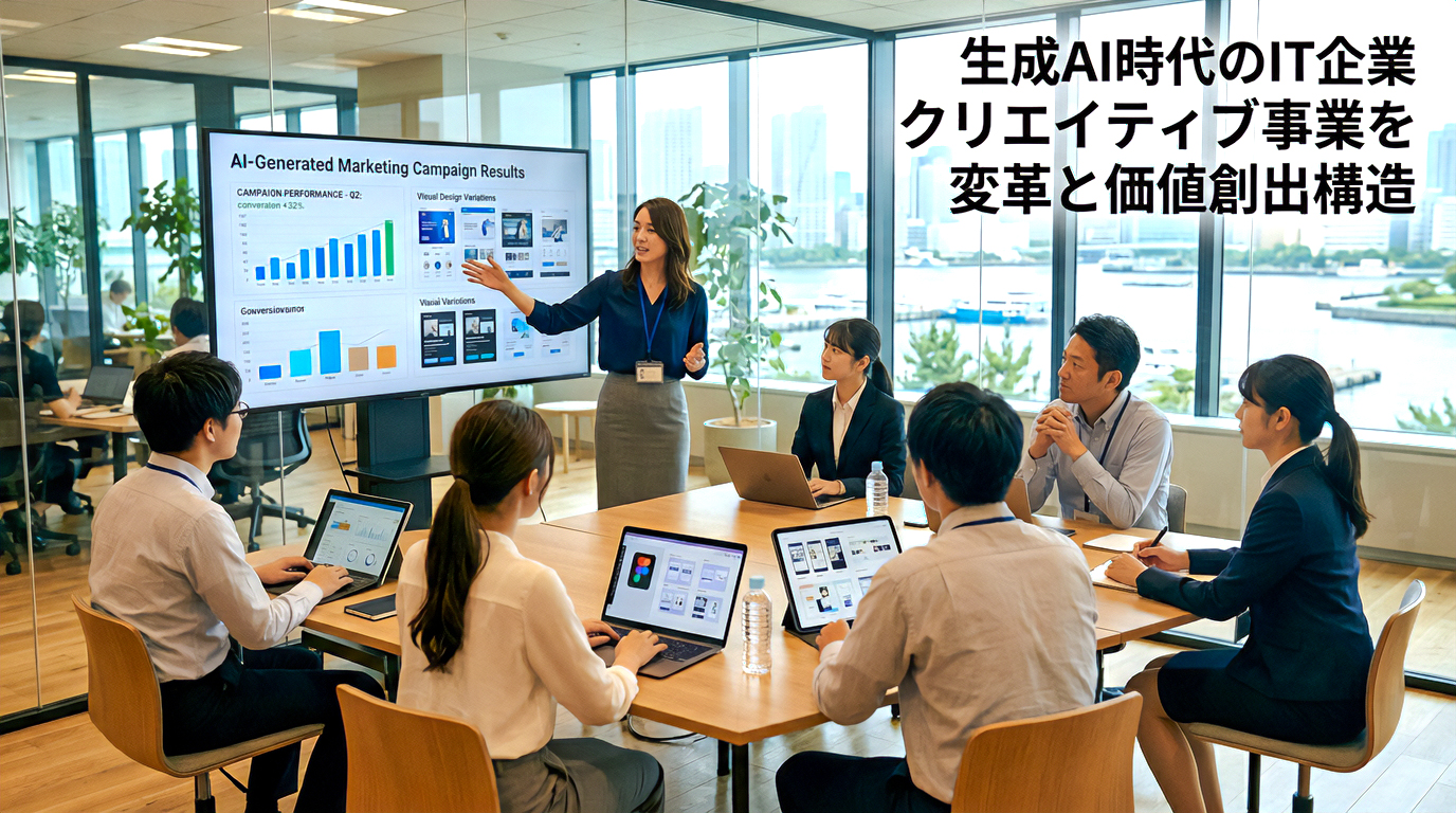 生成AI時代のIT企業クリエイティブ事業変革と価値創出構造